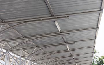 installing Stoford Water metal roofing